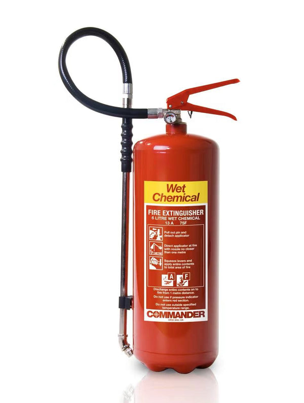 6ltr Wet Chemical Fire Extinguisher